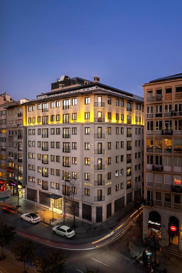Wish More Hotel Sisli Istanboel Buitenkant foto