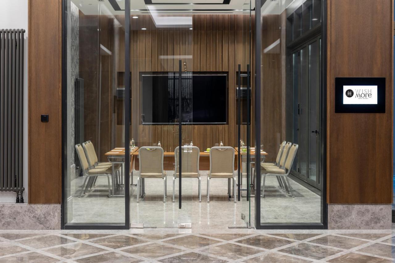 Wish More Hotel Sisli Istanboel Buitenkant foto Meeting room